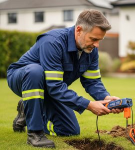 Detect Pool Service Line Leaks